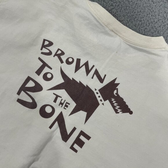 Fruit of the Loom Other - Vintage UPS Brown To The Bone Tee 2XL White Cartoon Dog Short Sleeve Tee